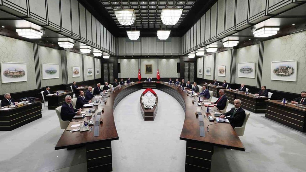 Kabine toplantısı sona erdi!