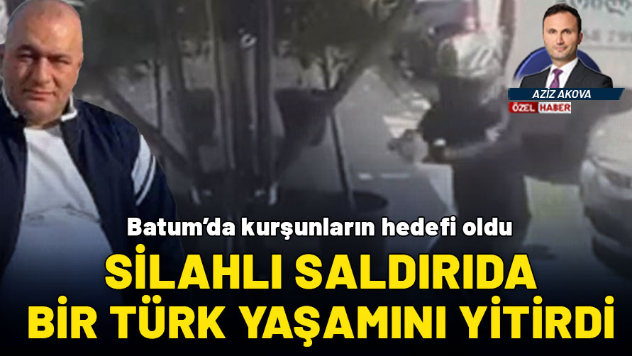 Gürcistan’da silahlı saldırı: Uyuşturucu hesaplaşmasında bir Türk hayatını kaybetti