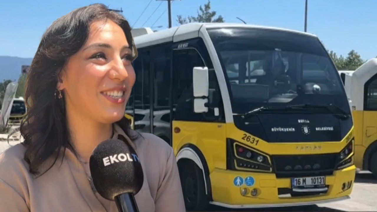 Minibüse kadın eli değdi! Hem çocuk bakıyor, hem de direksiyon sallıyor