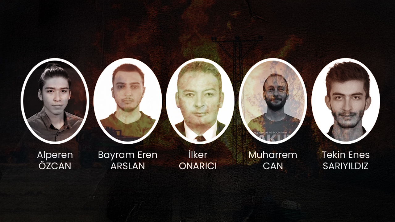 Şehit olan AKUT gönüllülerine veda!