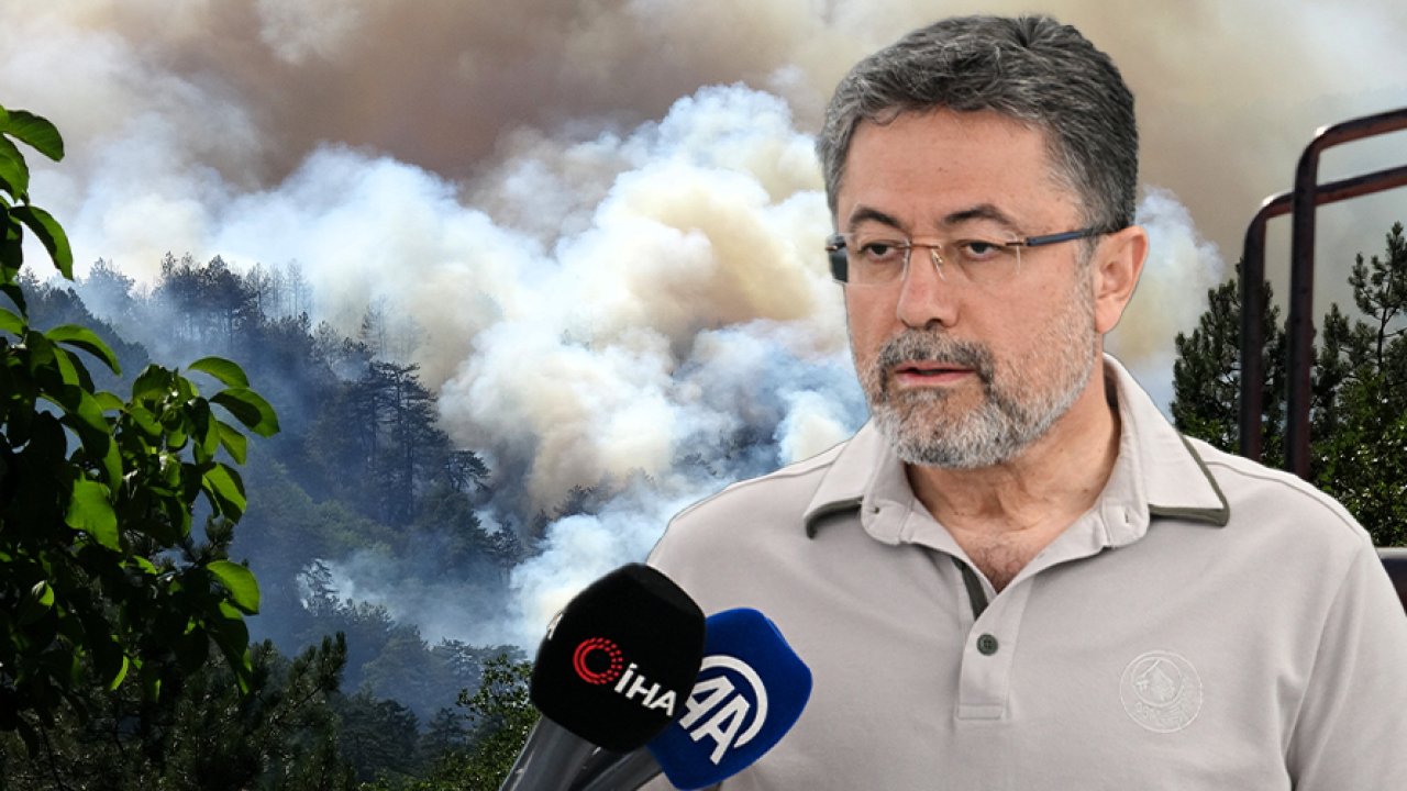 Bakan Yumaklı: Ankara ve Antalya yangınları kontrol altında!