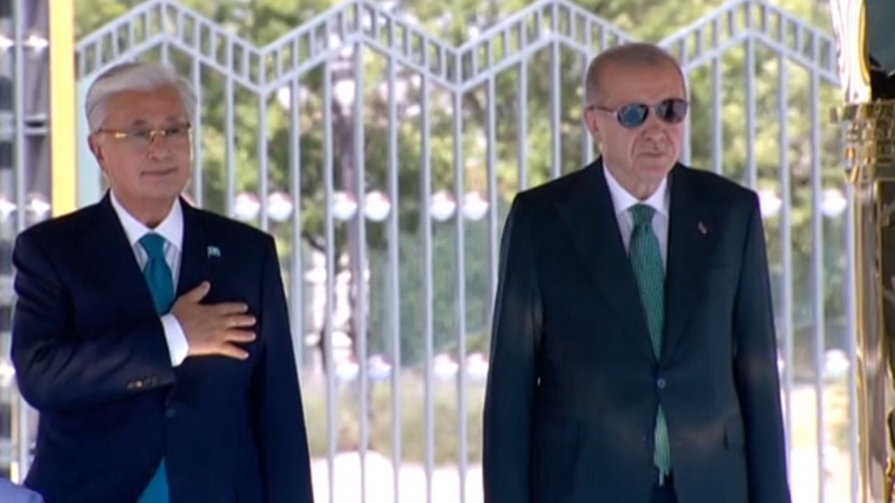 Kazakistan Cumhurbaşkanı Tokayev Ankara'da!