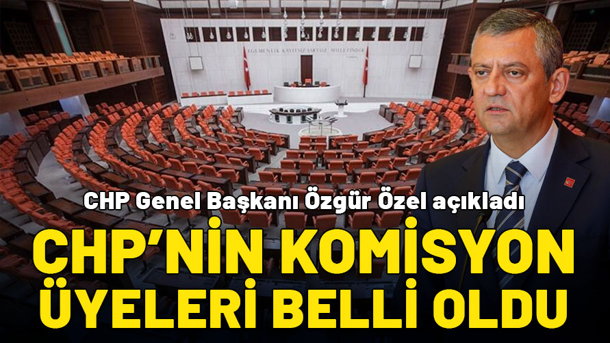 CHP'nin Terörsüz Türkiye komisyonu için üyeleri belli oldu: İşte komisyonda yer alacak o isimler
