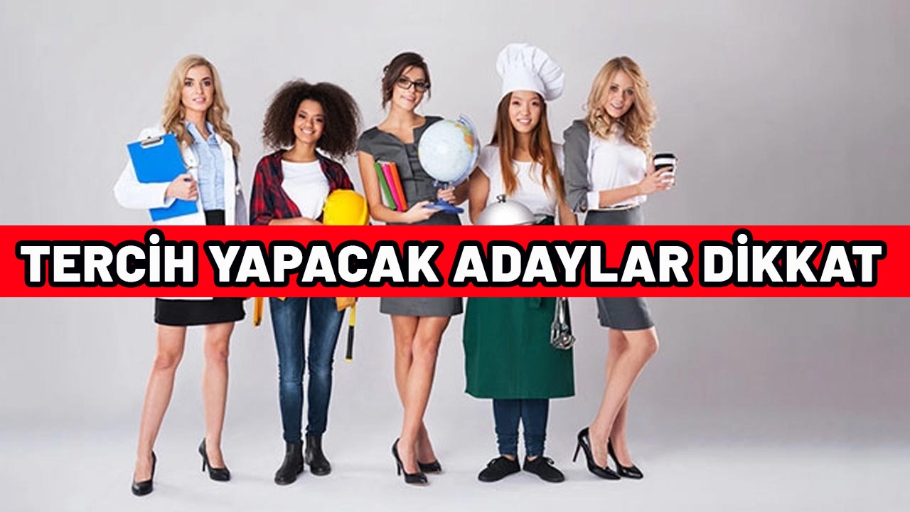 TERCİH YAPACAK ADAYLAR DİKKAT: En çok kazandıran meslekler belli oldu!