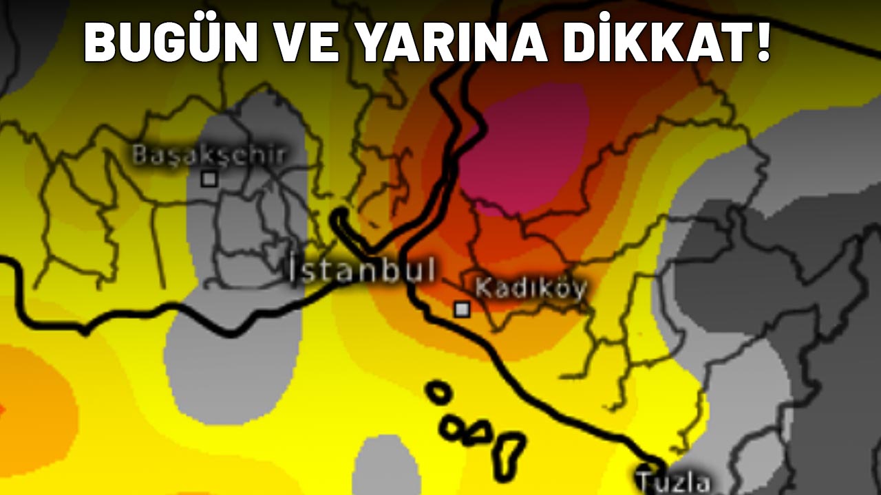 İSTANBULLULAR DİKKAT: Bu gece ve perşembe gecesi birden gelecek!