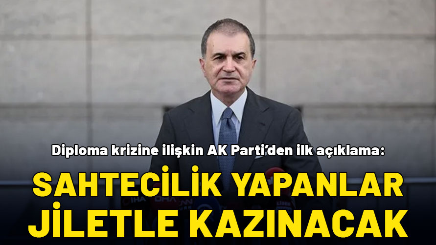 Diploma krizine ilişkin AK Parti’den ilk açıklama: Sahtecilik yapanlar jiletle kazınacak