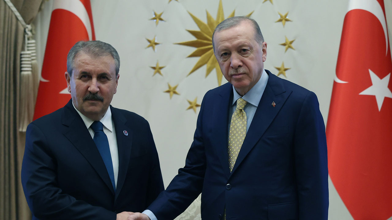 Cumhurbaşkanı Erdoğan BBP lideri Destici’yi kabul etti