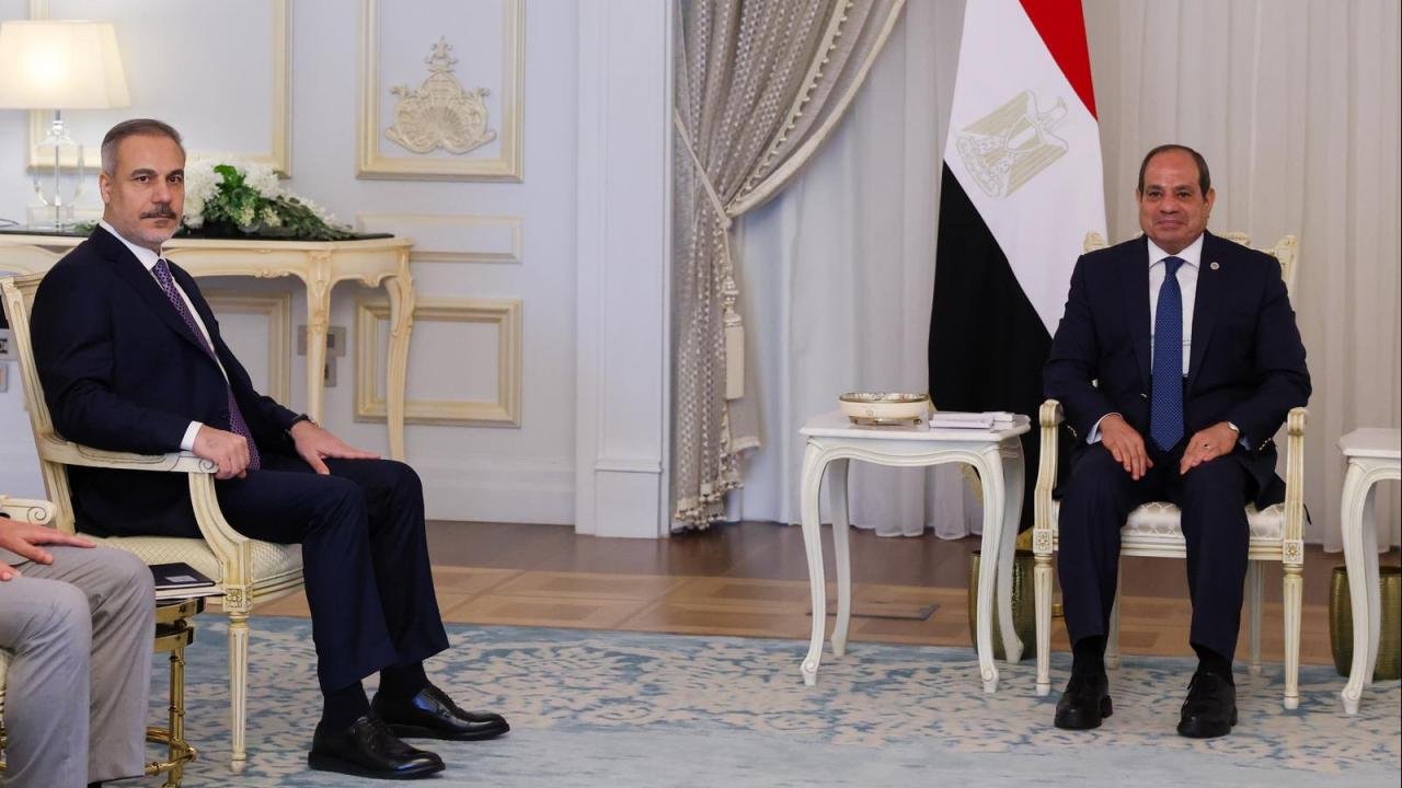 Fidan, Mısır'da Sisi ile görüştü