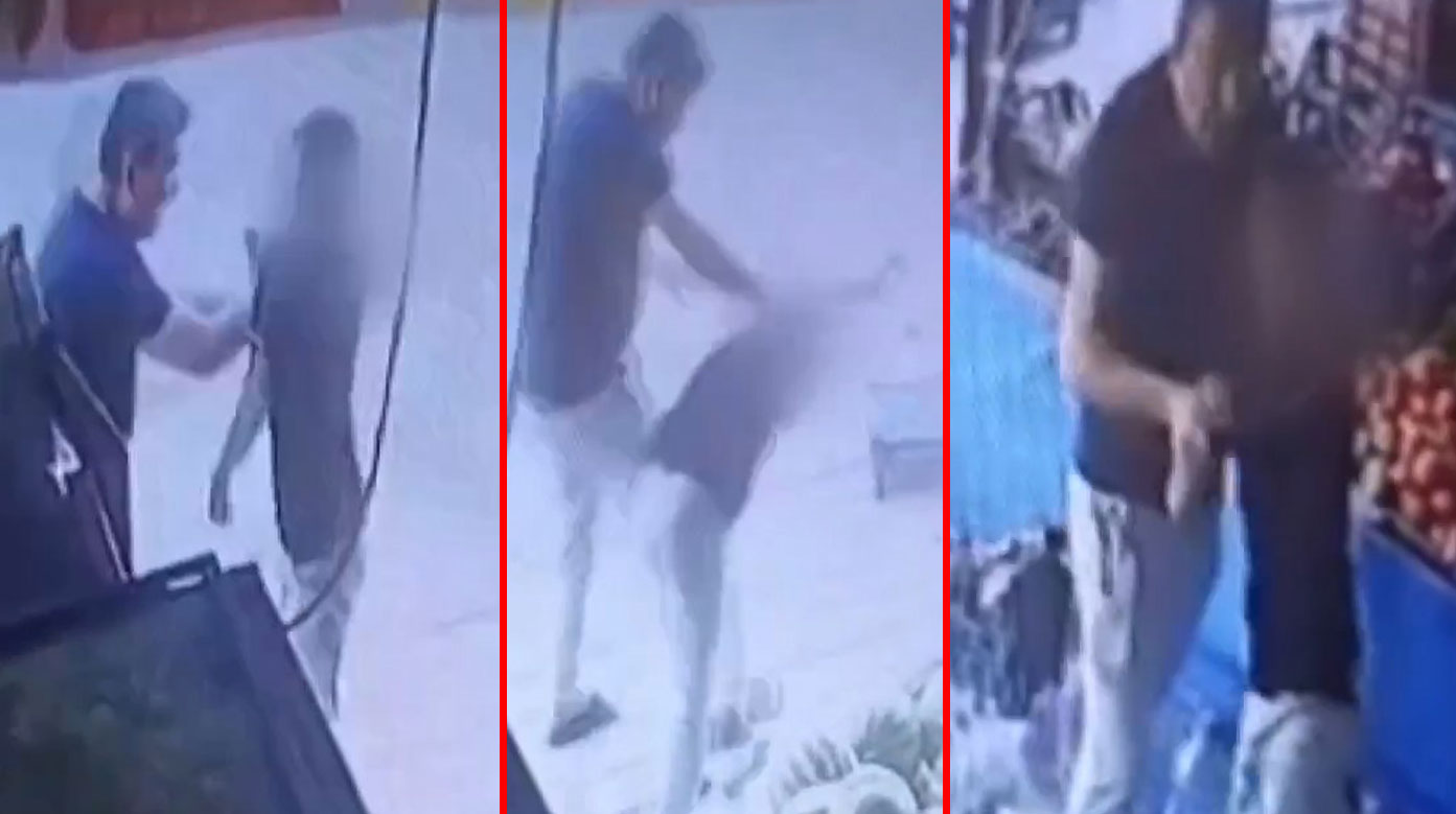 Bir marul için market çalışanı 14 yaşındaki çocuğu öldüresiye dövdü: Bekçi çıktı!