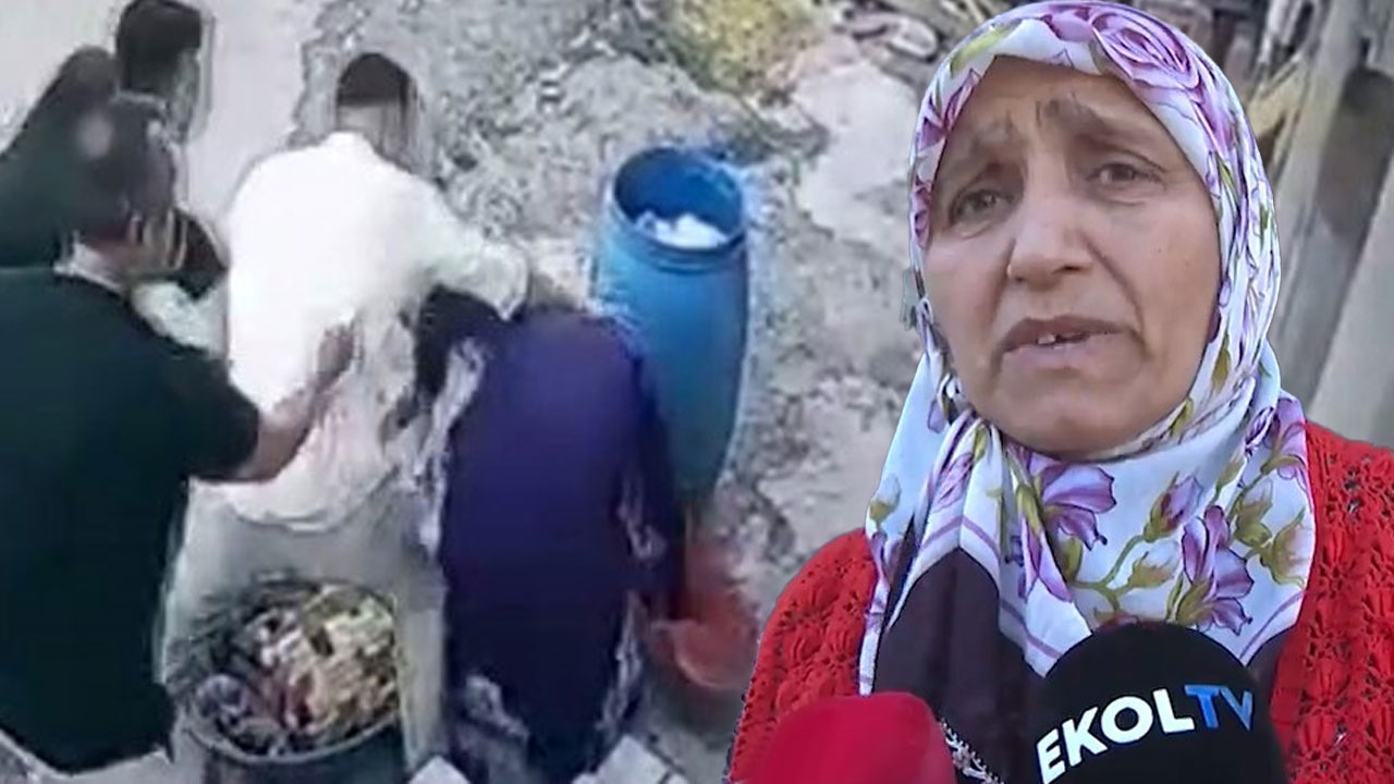 Bidon yüzünden 70 yaşındaki kadını darbettiler! Yaşlı kadın Ekol TV'ye konuştu: Öldürürüm dediler