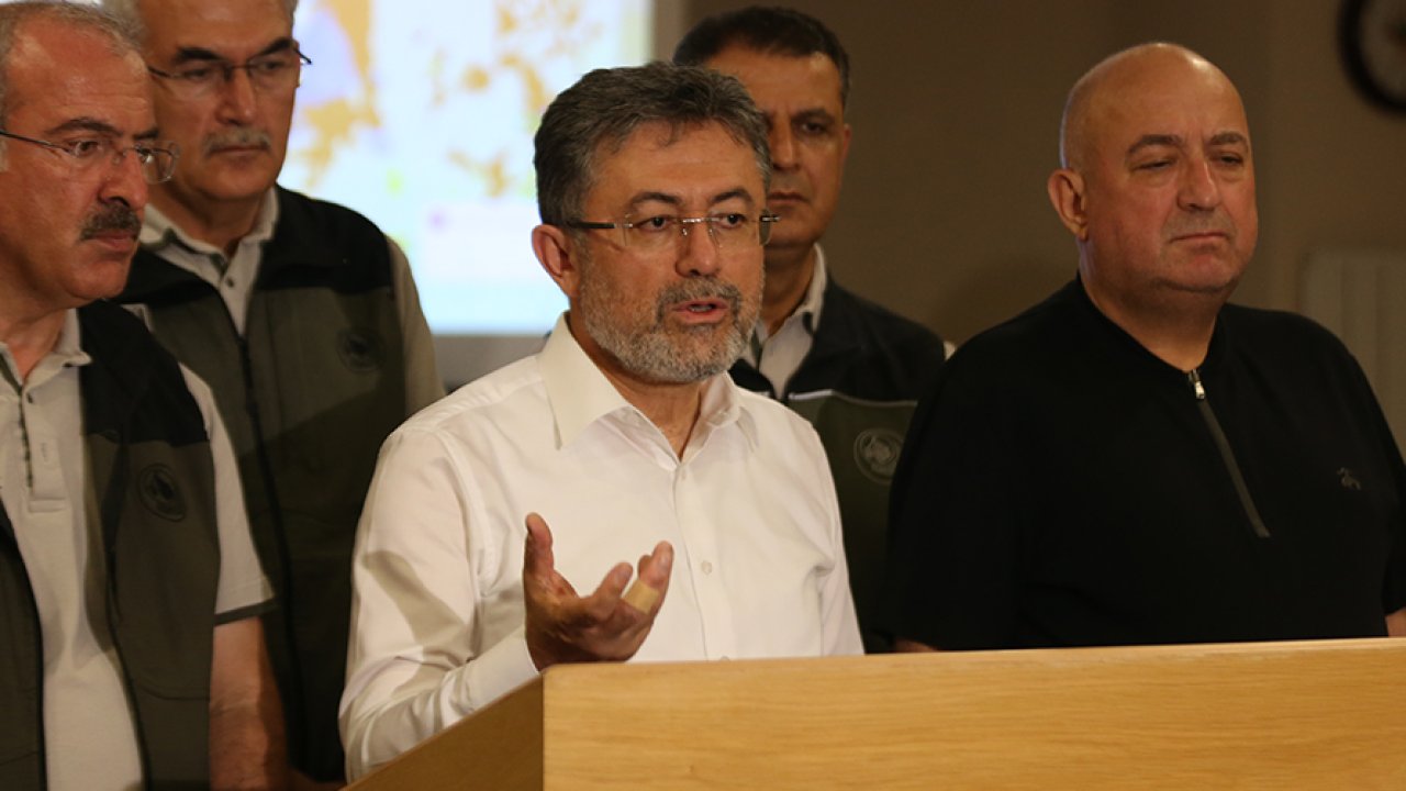 Bakan Yumaklı yangın riski için kritik tarihi verdi: Maalesef devam edecek!