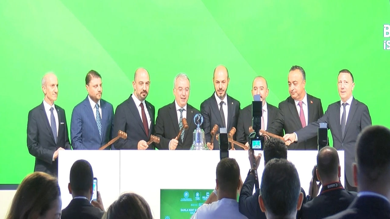 Damla Kent Projesi için Borsa İstanbul'da 'Gong' çaldı!
