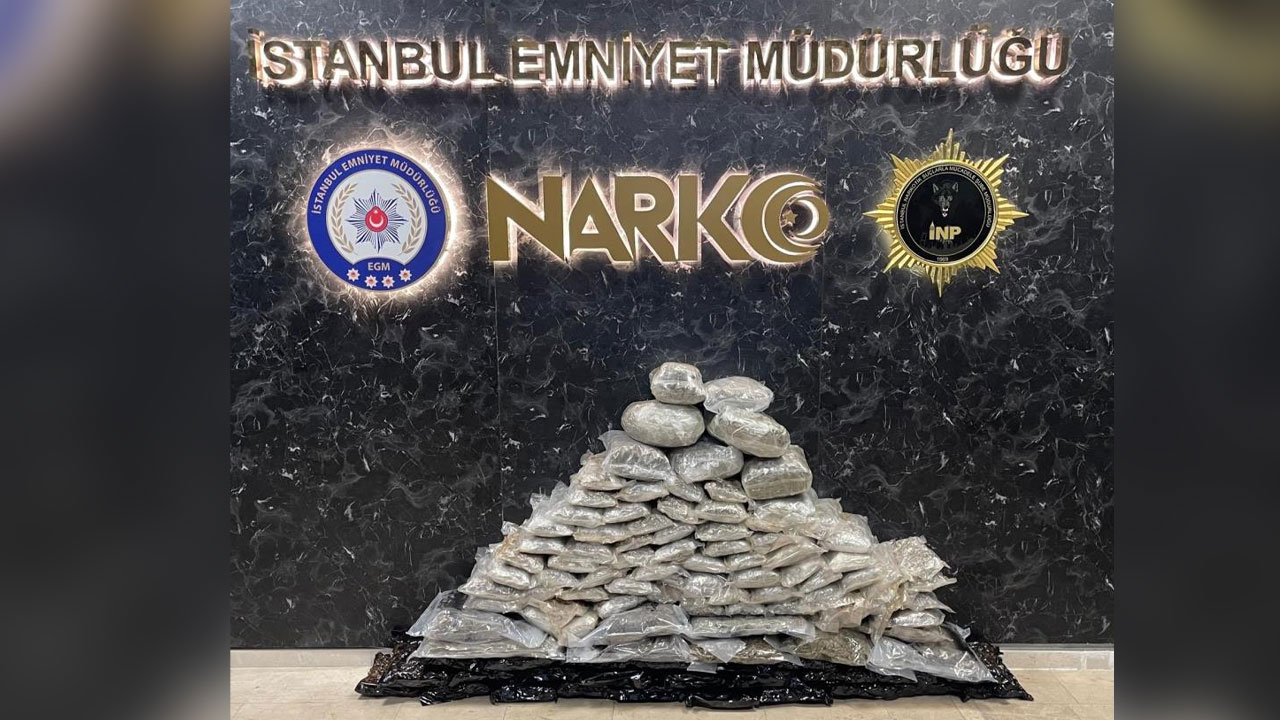 İstanbul’da 90 kilo uyuşturucu ele geçirildi!