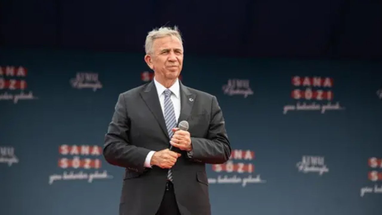 AK Parti'ye katılacağı iddia edilmişti: Mansur Yavaş'tan açıklama geldi!