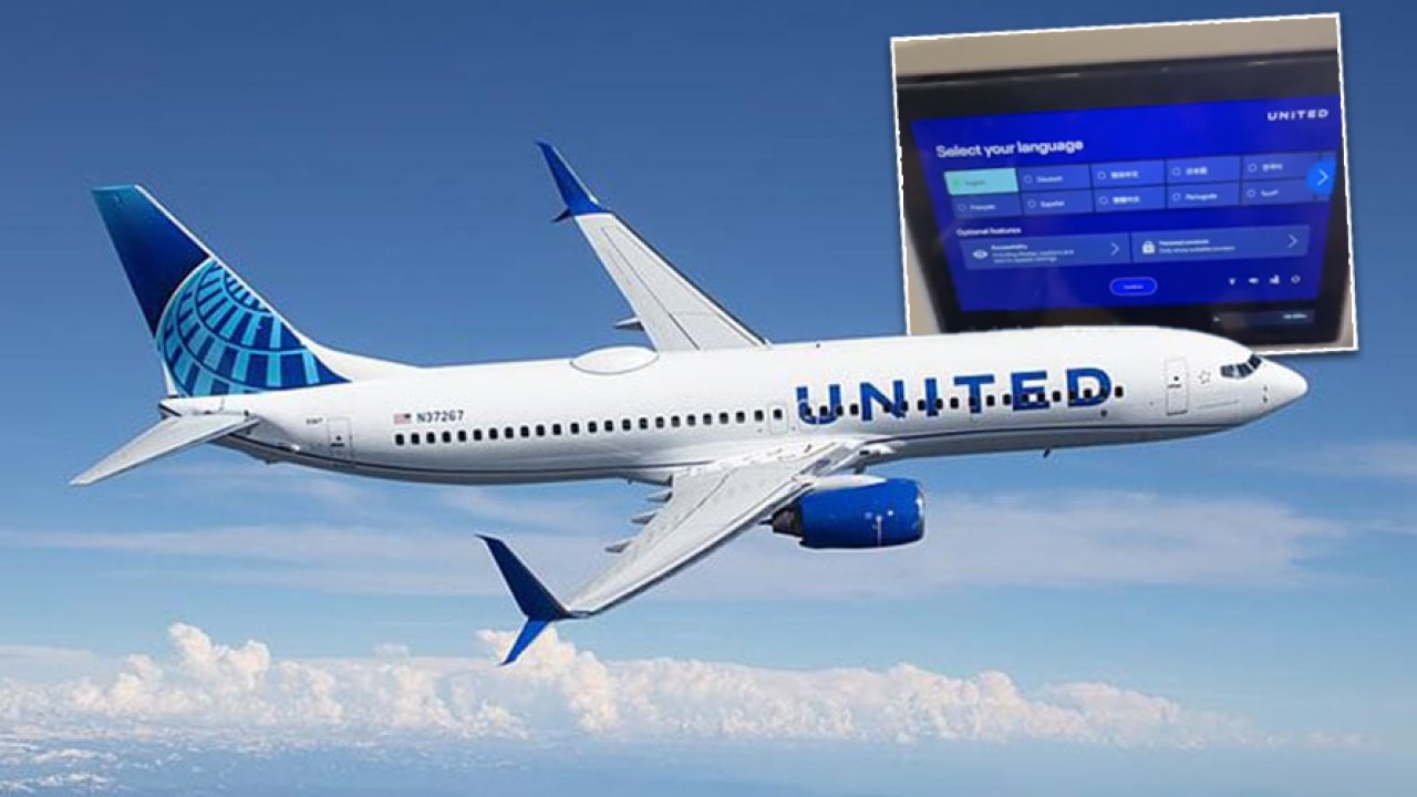 United Airlines’ın dil seçeneklerinde Türkçe yer almadı! Milletvekili Burak Akburak harekete geçti