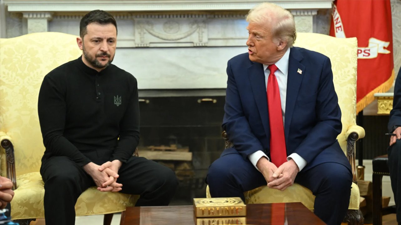 Donald Trump'tan Zelenski görüşmesi öncesi iddialı sözler: Savaşı durdurmak için buradayım!