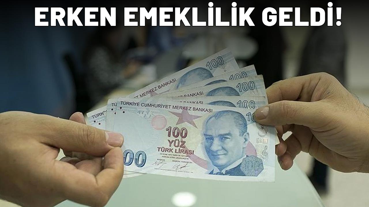 1995-2015 arası SGK girişi olanlara erken emeklilik geldi