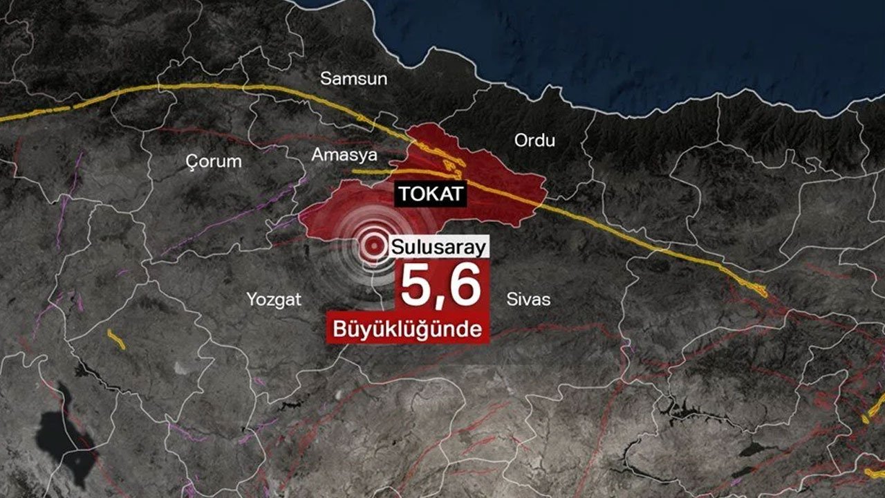 Tokat Sulusaray’da 4 büyüklüğünde deprem! AFAD’dan ilk açıklama