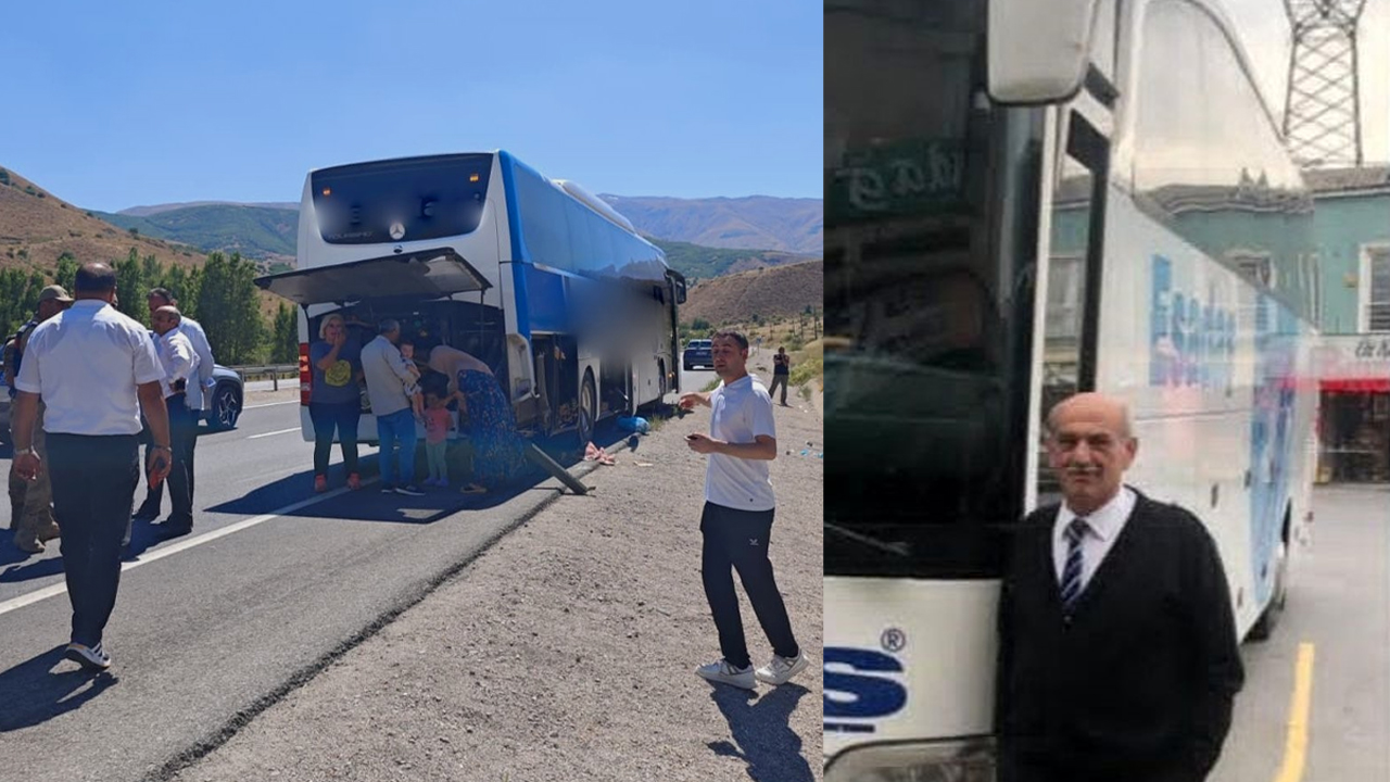 Erzincan'daki kazada feci ölüm! Dinlenme kabinindeki ikinci şoför yola savruldu
