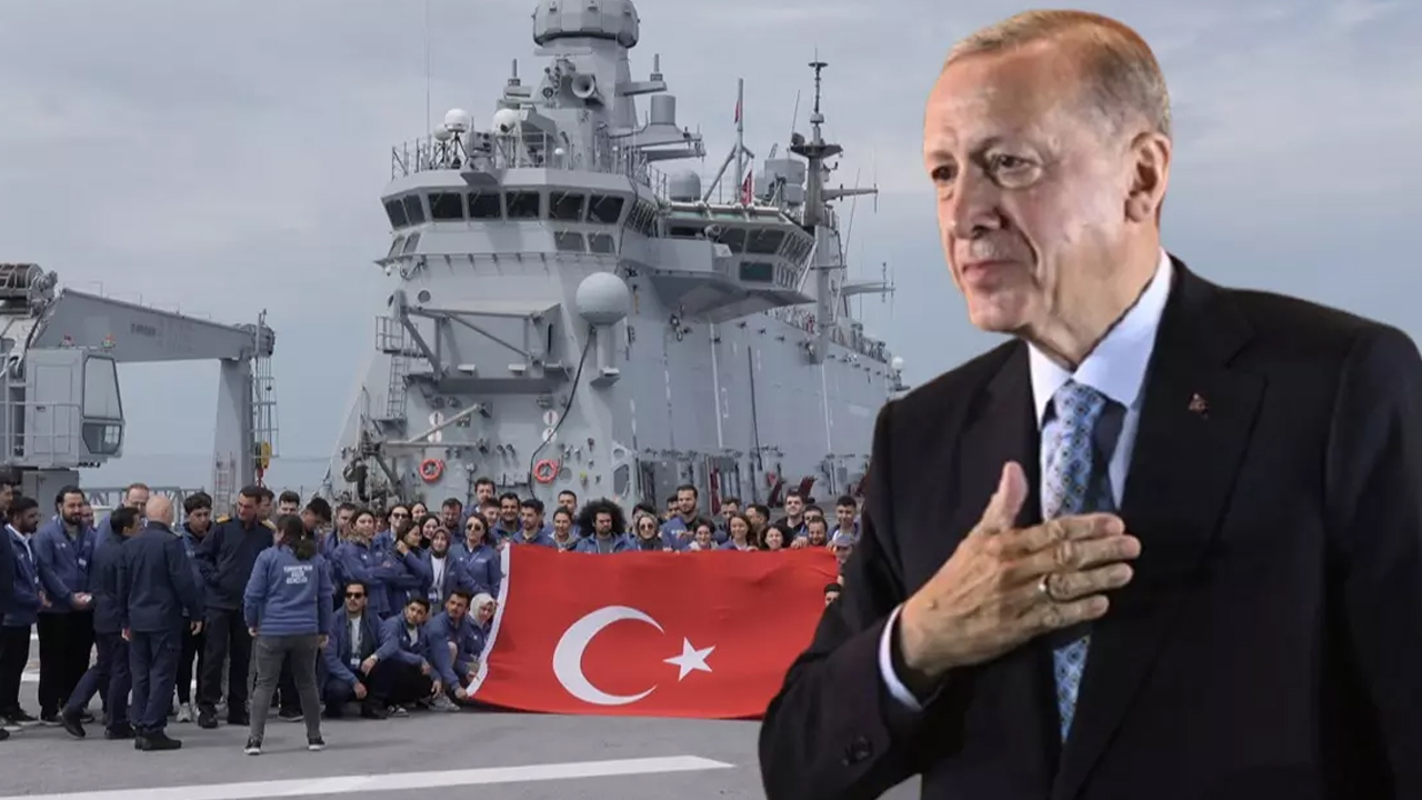 Cumhurbaşkanı Erdoğan'dan "TCG ANADOLU ile Zafer Yolculuğu" mesajı!