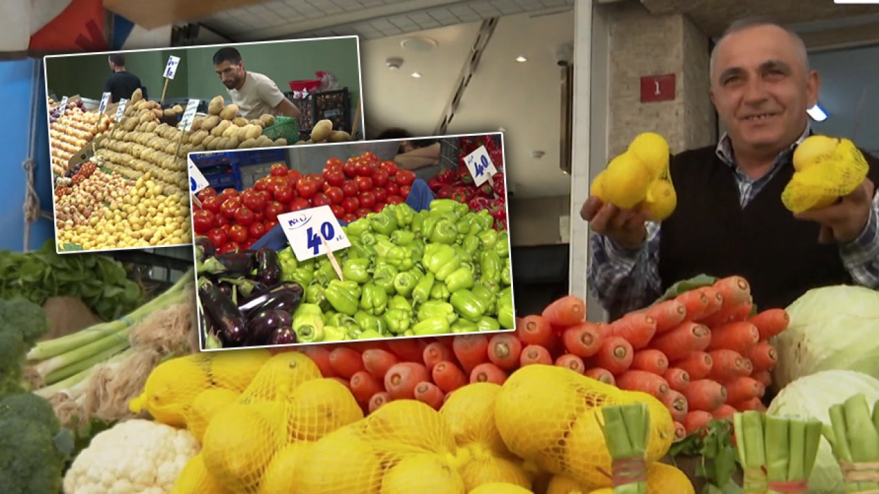 Pazarda son durum: Kiraza tezgahta yer yok, limonun fiyatı ise çok ekşi!