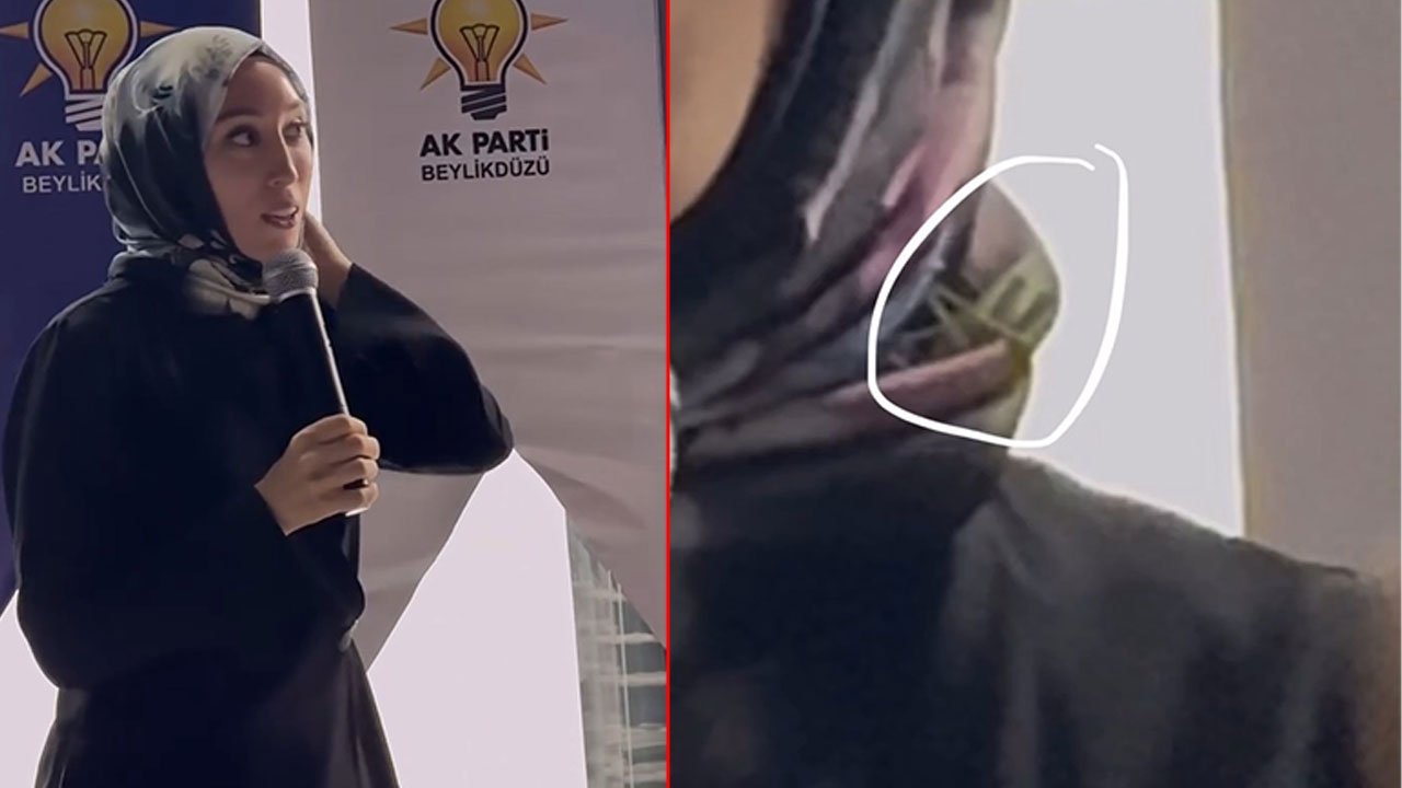 Milletvekili Rumeysa Kadak’a çekirge şoku! “Üzerime bir şey mi geldi?”