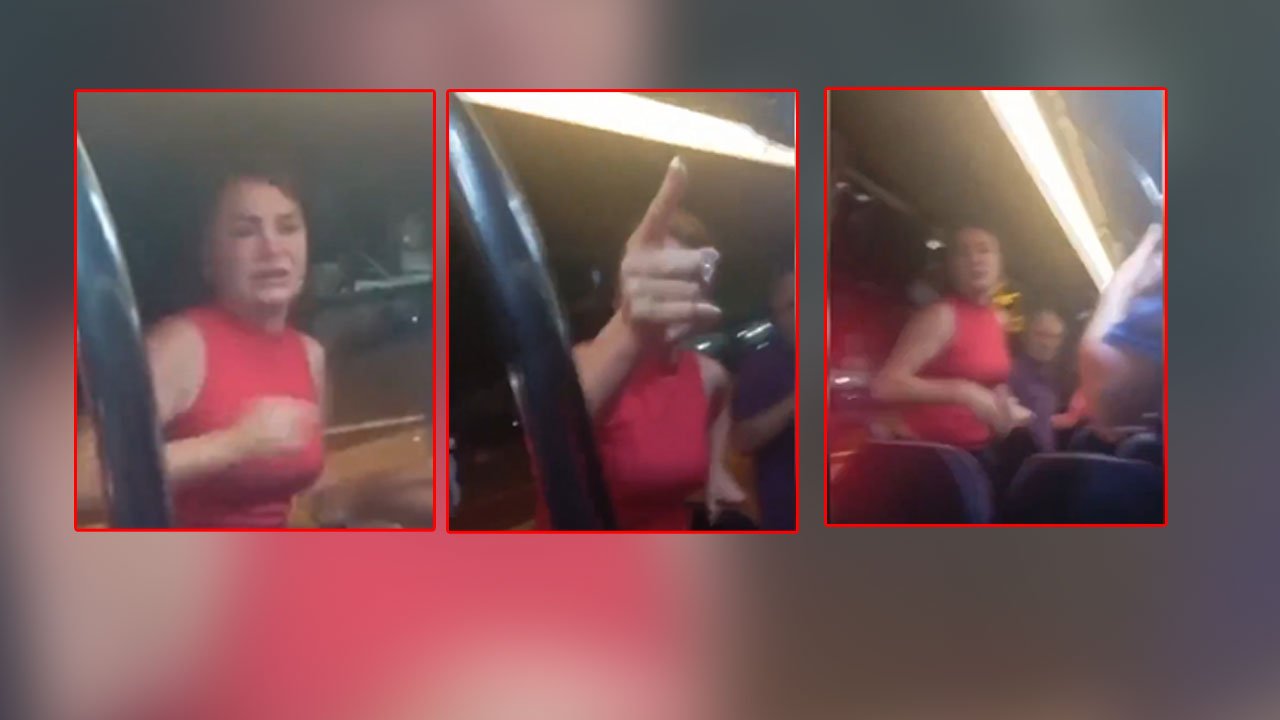 Alkollü yolcu dolmuşu birbirine kattı