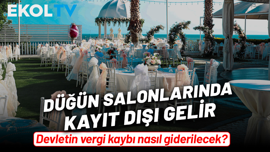 Düğün salonlarında kayıt dışı gelir skandalı: Yapay zeka denetimleriyle 3.6 milyar lira tespit edildi