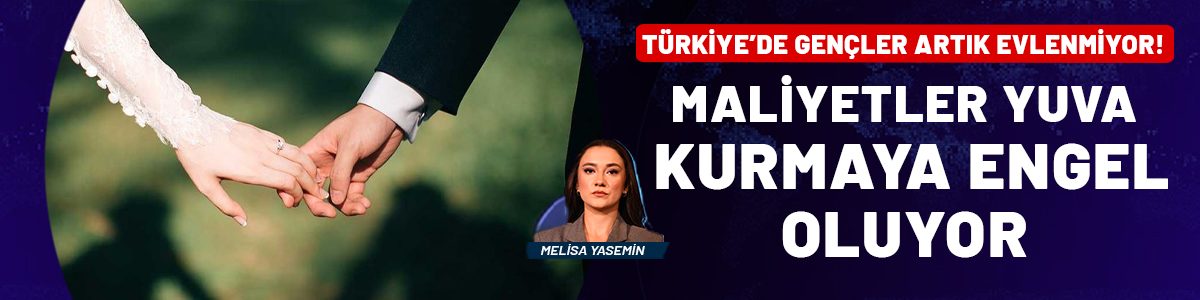 Türkiye'de gençler artık evlenmiyor: Artan maliyetler yuva kurmaya engel oldu!