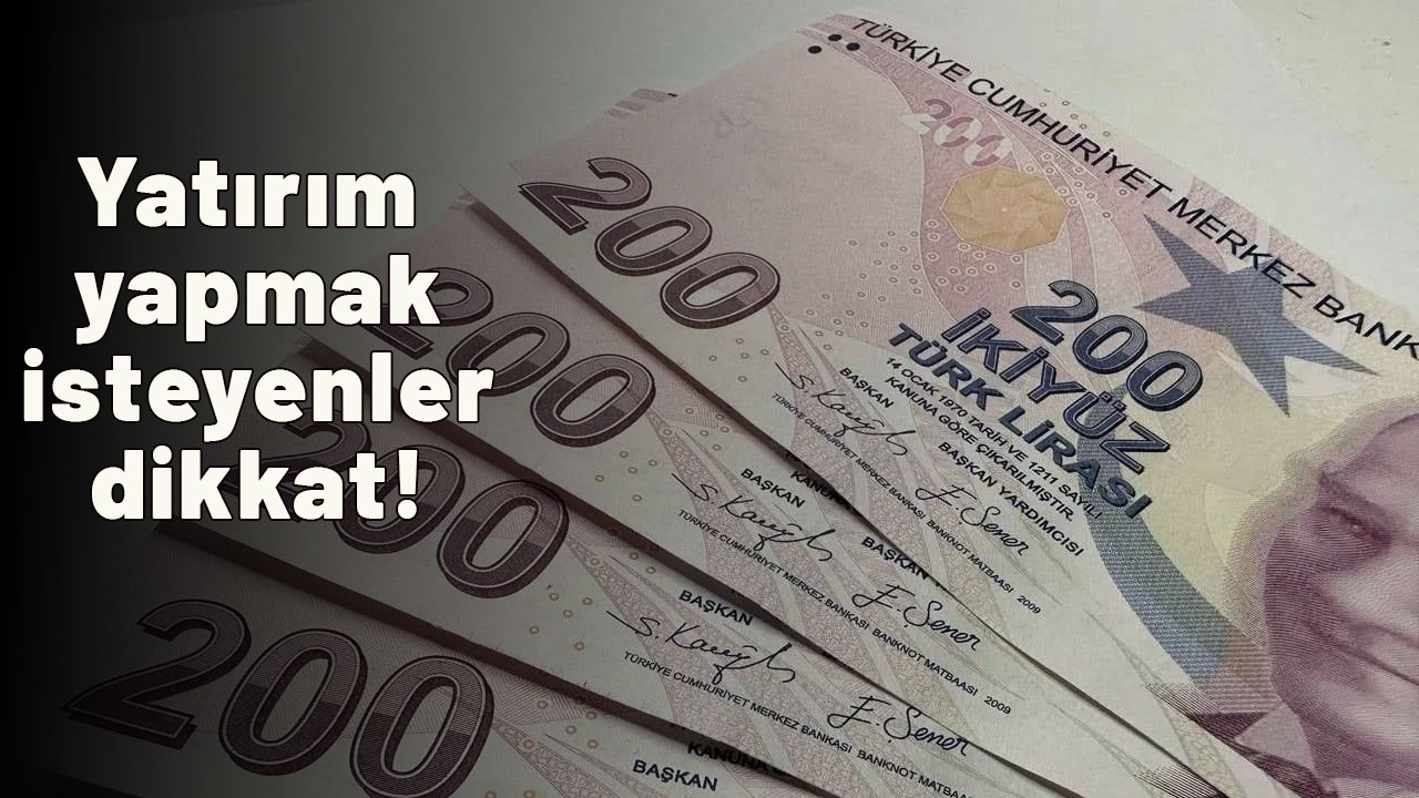 Yatırım yapmak isteyenler dikkat! 100 bin TL'nin aylık faiz getirisi belli oldu