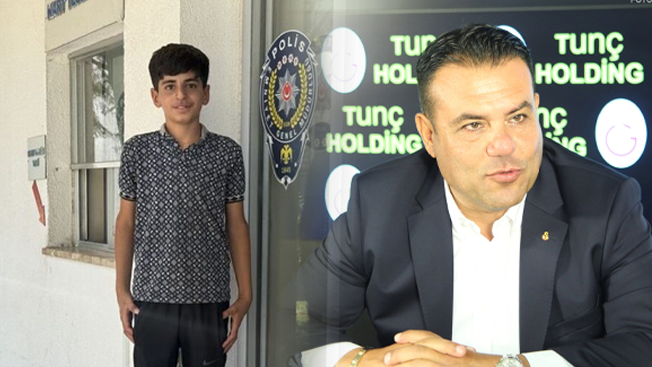 İş adamı Dinçer Azaphan'dan 14 yaşındaki Ömer'e büyük jest!