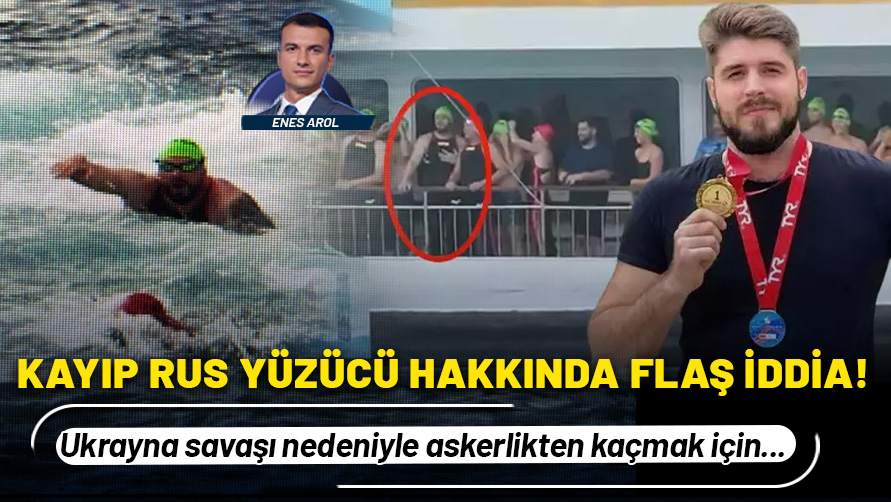 Kayıp Rus yüzücü hakkında flaş iddia: Ukrayna savaşı nedeniyle askerlikten kaçmak için...