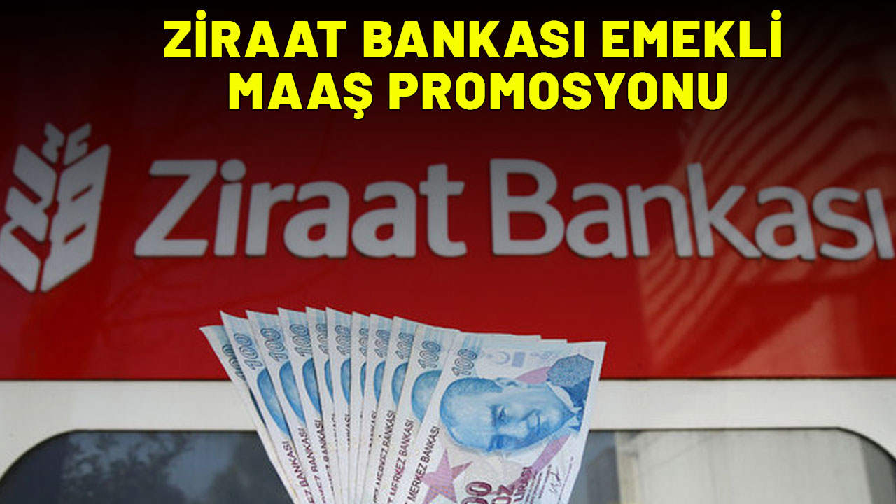 ZİRAAT BANKASI EMEKLİ MAAŞ PROMOSYONU:  SSK, Bağ-Kur, Emekli Sandığı emeklileri alabilecek!