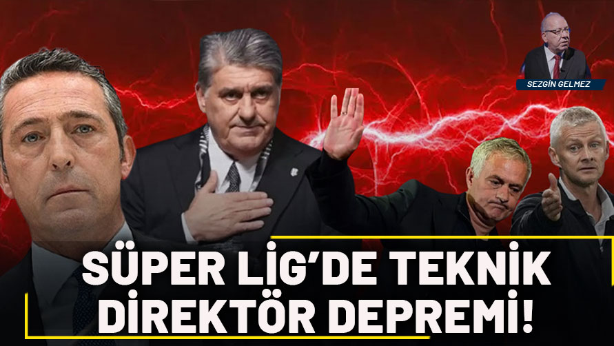 Süper Lig'de teknik direktör depremi: Önce Beşiktaş sonra Fenerbahçe