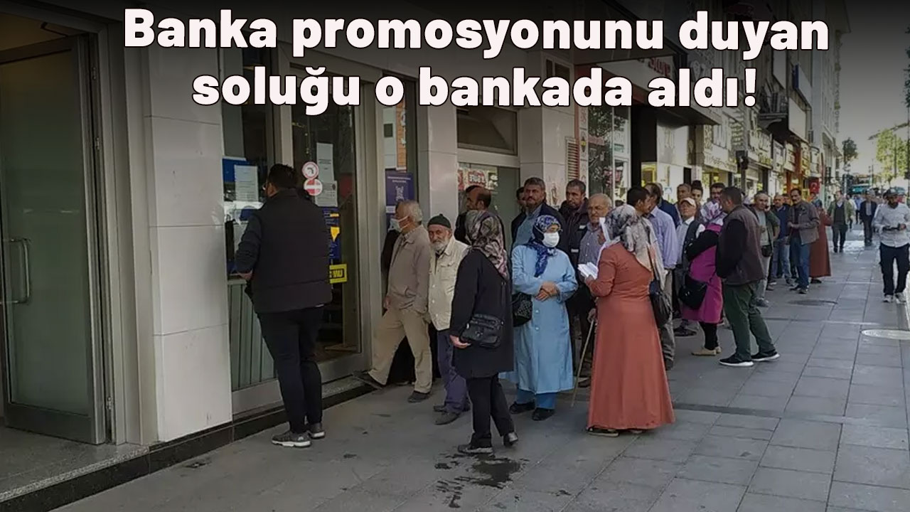 Emeklinin rotası yeniden oluştu: Banka promosyonunu duyan soluğu o bankada aldı!
