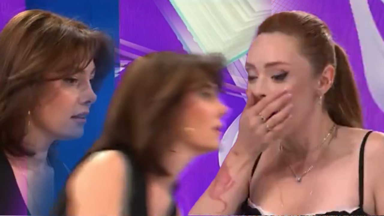 Oyuncu Burcu Binici canlı yayında bayıldı: Sunucu şaşkına döndü!