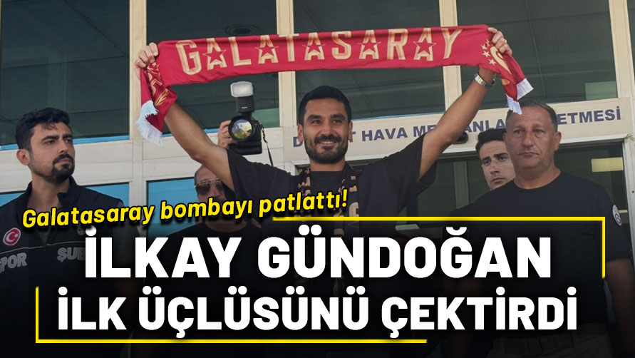 Galatasaray transfer bombasını patlattı: İlkay Gündoğan ilk üçlüsünü çektirdi!