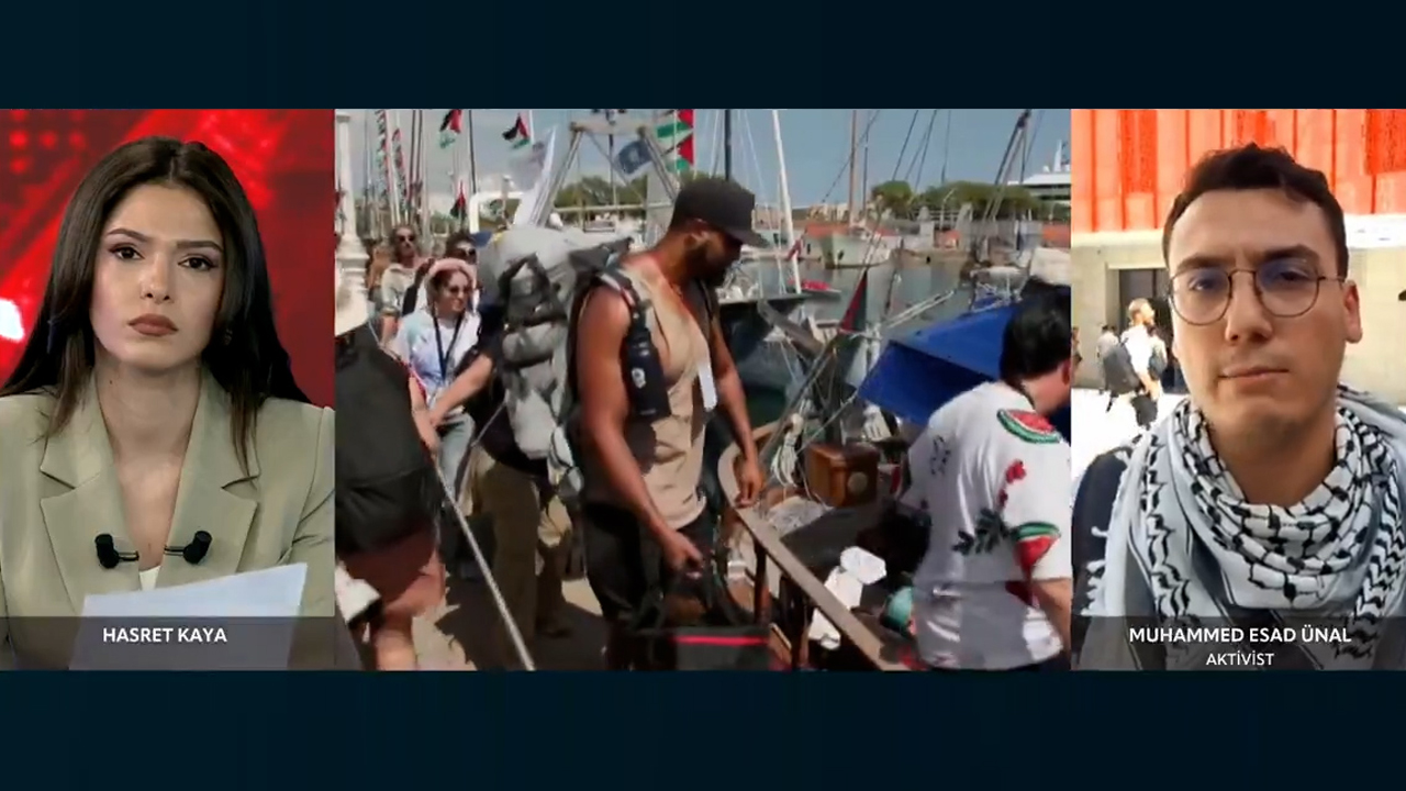 Küresel Sumud Filosu Gazze'ye yola çıkıyor! Türk aktivist Muhammed Esad Ekol TV'ye konuştu