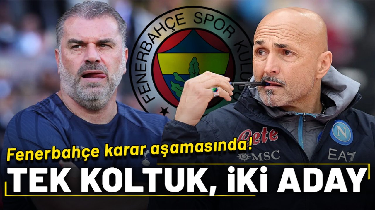 Fenerbahçe'de teknik direktörlük koltuğuna iki aday!