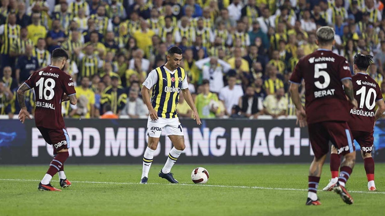 Fenerbahçe-Trabzonspor maçının günü ve saati belli oldu!