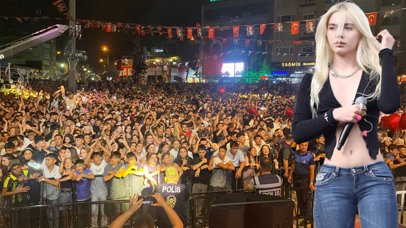 Aleyna Tilki'nin bahtsızlığı! Hem elektrik arızası hem sağanak konseri iptal ettirdi