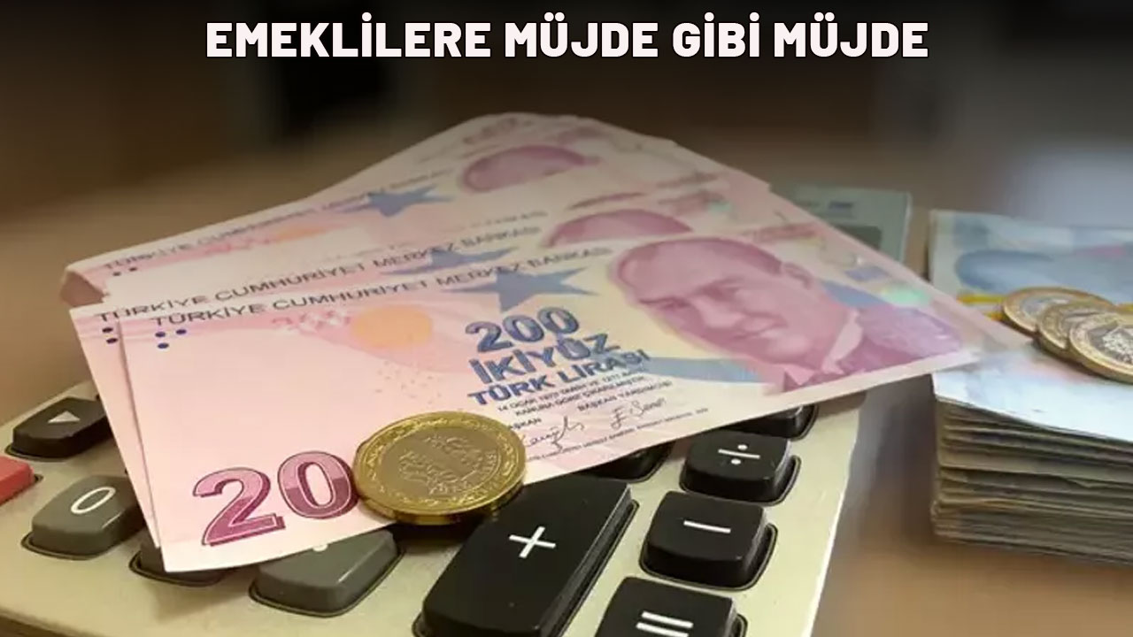 EMEKLİLERE MÜJDE GİBİ MÜJDE: İkinci maaşlar hesaplara yatacak!