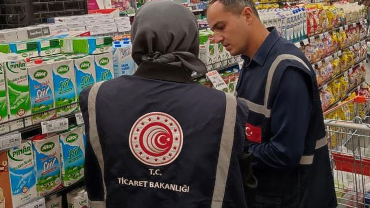 Ticaret Bakanlığı duyurdu: 81 ilde gıda ve market denetimi