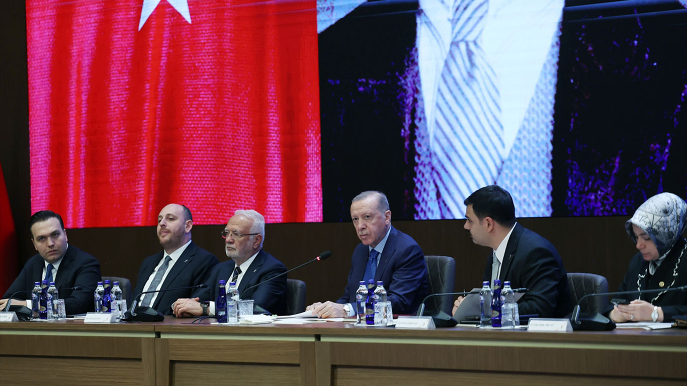 AK Parti MKYK toplantısı Cumhurbaşkanı Erdoğan başkanlığında yapıldı