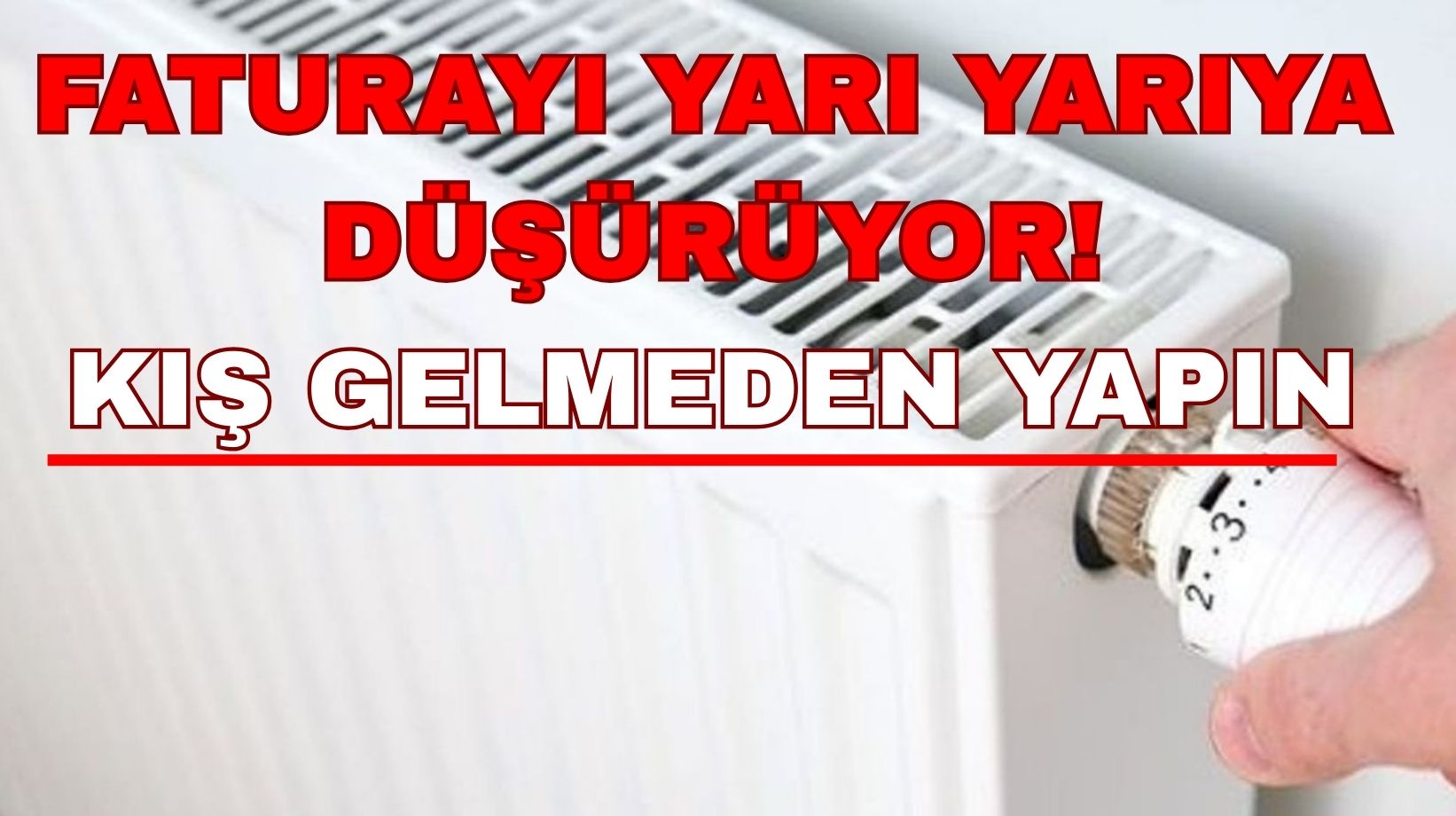 Kış gelmeden peteklerinize hemen bunu yapın: Faturayı yarı yarıya düşüren yöntem bulundu!