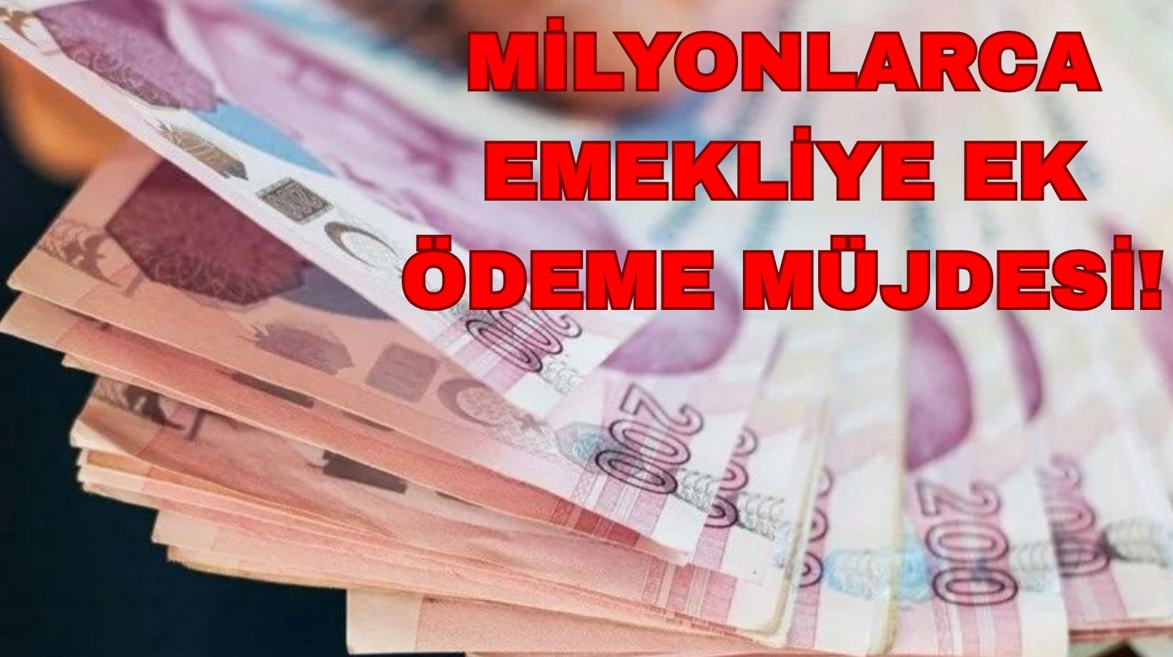 80 bin emekliye ek ödeme: SGK'dan müjdeli haber geldi. Hemen ödeneğinizi alın!