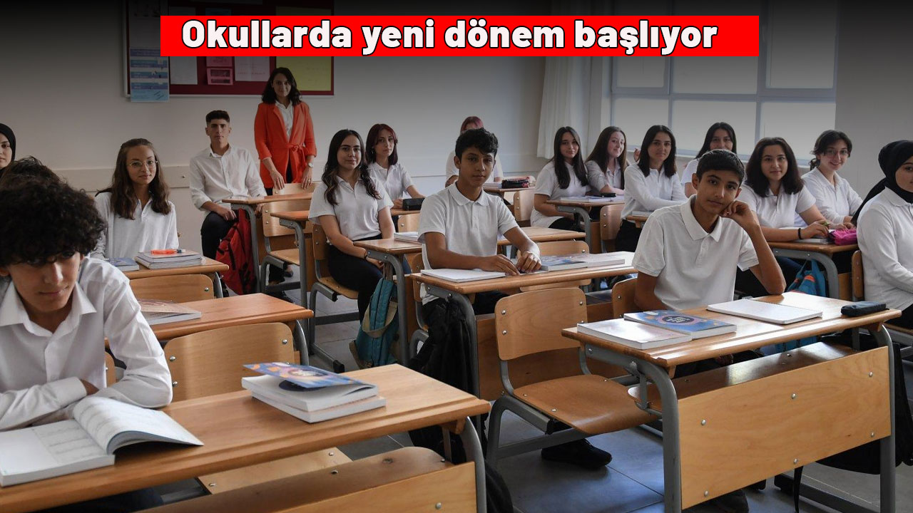 Okullarda yeni dönem başlıyor! Bu yıldan itibaren uygulanacak