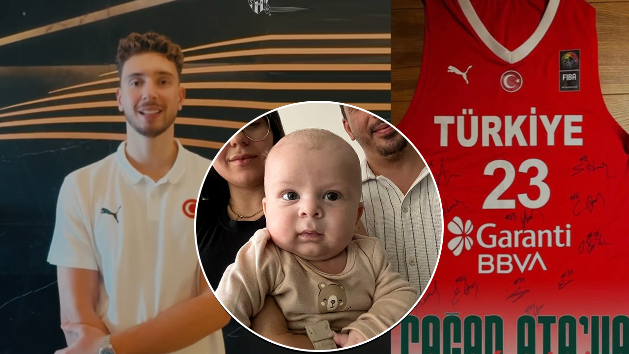 Alperen Şengün’den SMA hastası Çağan Ata’ya hayat veren destek! Forması açık artırmada