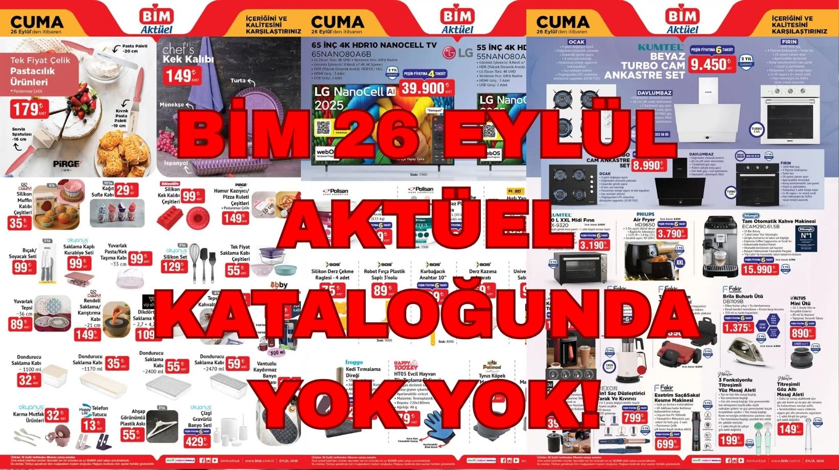 BİM'e tam otomatik kahve makinesi ve çift kişilik battaniye geliyor: BİM 26 Eylül aktüel kataloğu yayımlandı!