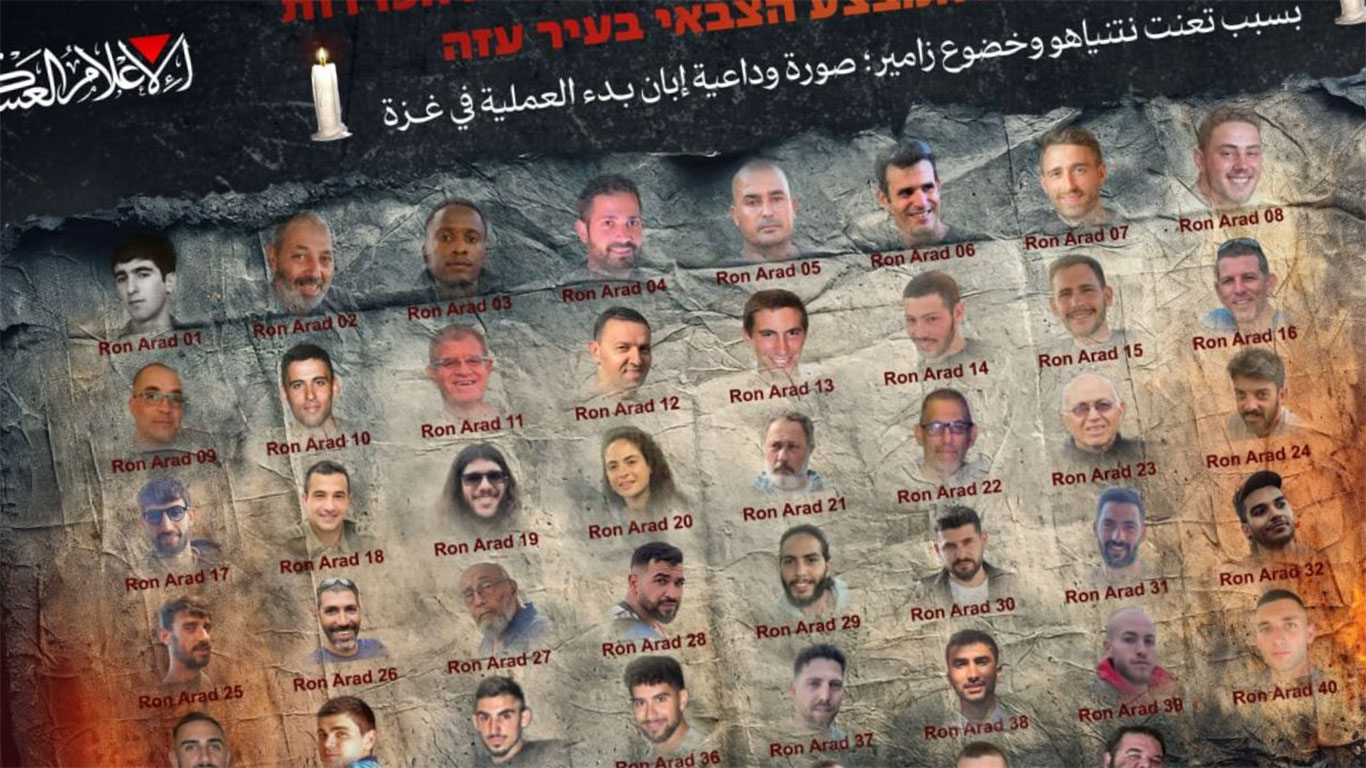 Hamas’tan “veda fotoğrafı”: el-Kassam Tugayları iddiaya göre 47 İsrailli esirin fotoğrafını yayımladı